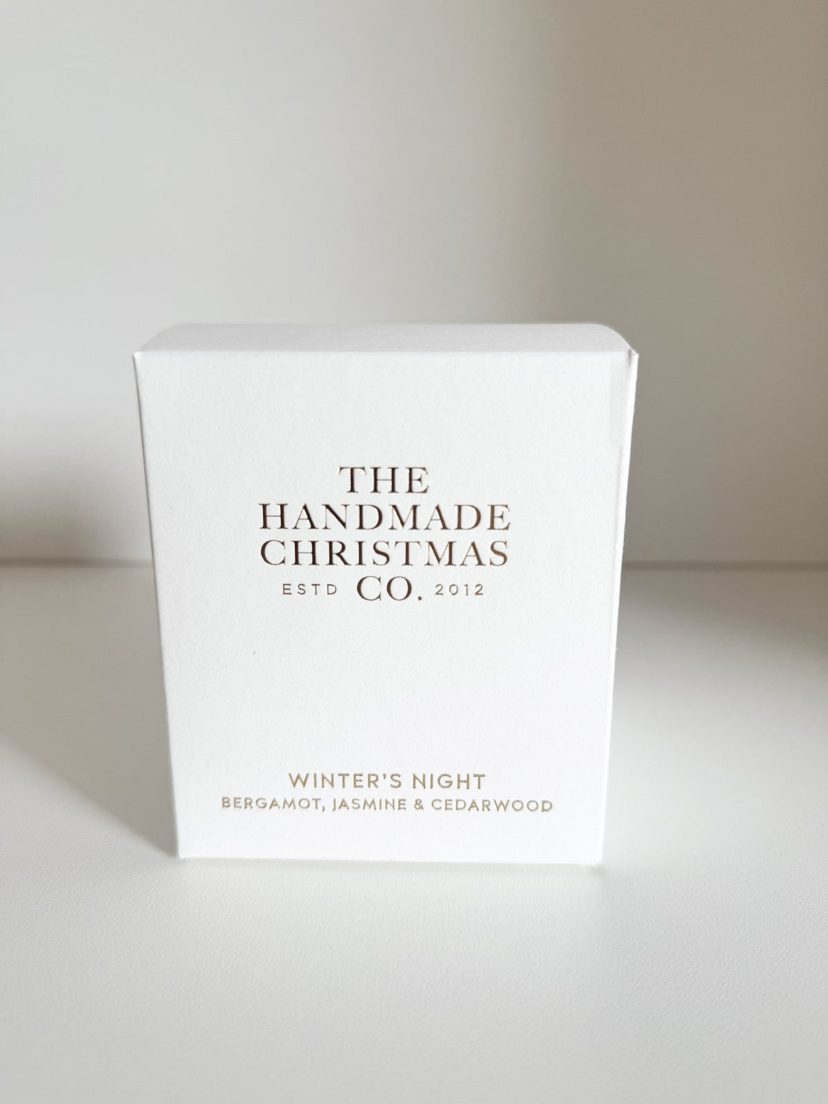 Winter's Night Candle - Bergamot, Jasmine & Cedarwood Scented Candle