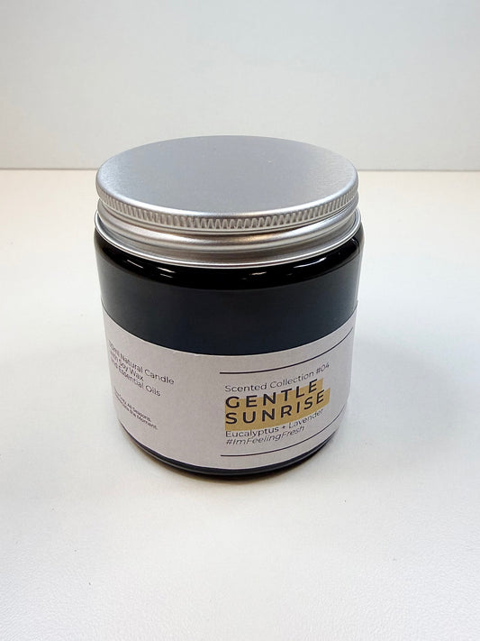 Small Eucalyptus & Lavender Essential Oil Soy Candle