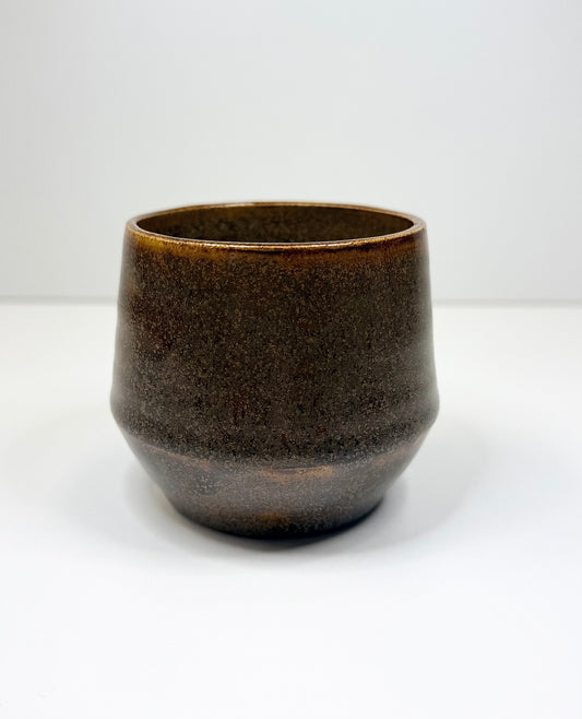 Rustic Ceramic Flat White Cup
