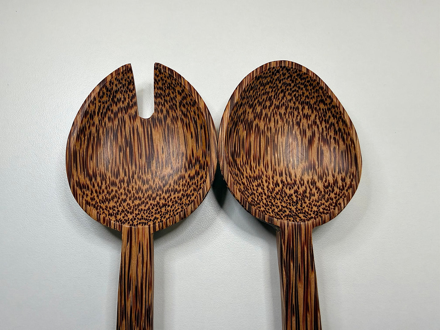 Coconut Wood Salad Servers